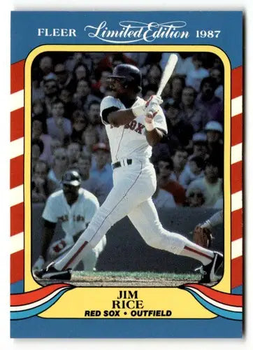 1987 Fleer Limited Edition #35 Jim Rice NM ID:48874 - Baseball Card Single