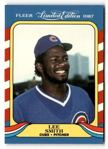 1987 Fleer Limited Edition #39 Lee Smith EX/NM ID:48779 - Baseball Card Single