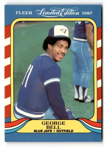 1987 Fleer Limited Edition #4 George Bell EX/NM ID:48839 - Baseball Card Single