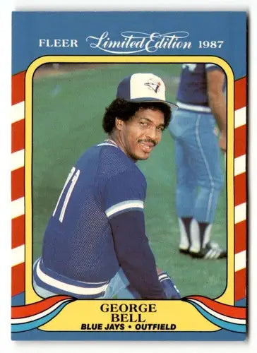 1987 Fleer Limited Edition #4 George Bell NM ID:48784 - Baseball Card Single