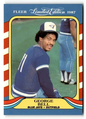 1987 Fleer Limited Edition #4 George Bell NM ID:48863 - Baseball Card Single