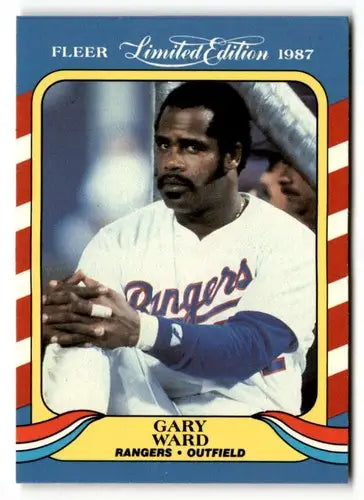 1987 Fleer Limited Edition #41 Gary Ward NM ID:48777