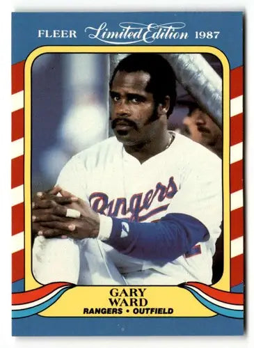 1987 Fleer Limited Edition #41 Gary Ward NM ID:48868 - Baseball Card Single