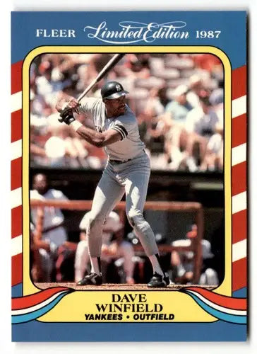 1987 Fleer Limited Edition #42 Dave Winfield NM ID:48869 - Baseball Card Single