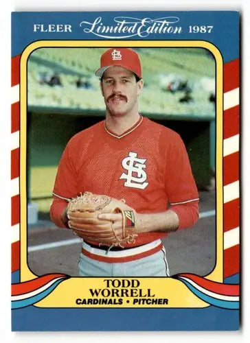 1987 Fleer Limited Edition #43 Todd Worrell EX/NM ID:48818 - Baseball Card Single