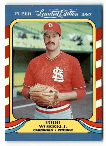 1987 Fleer Limited Edition #43 Todd Worrell NM ID:48866 - Baseball Card Single