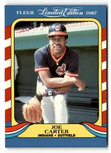 1987 Fleer Limited Edition #7 Joe Carter EX/NM ID:48836 - Baseball Card Single