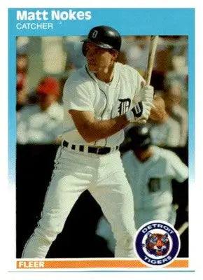 1987 Fleer Update #U-90 Matt Nokes - Baseball Card Single