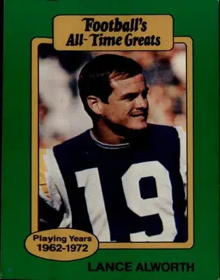 1987 Hygrade Football’s All-Time Greats #NNO Lance Alworth - Football Card Single