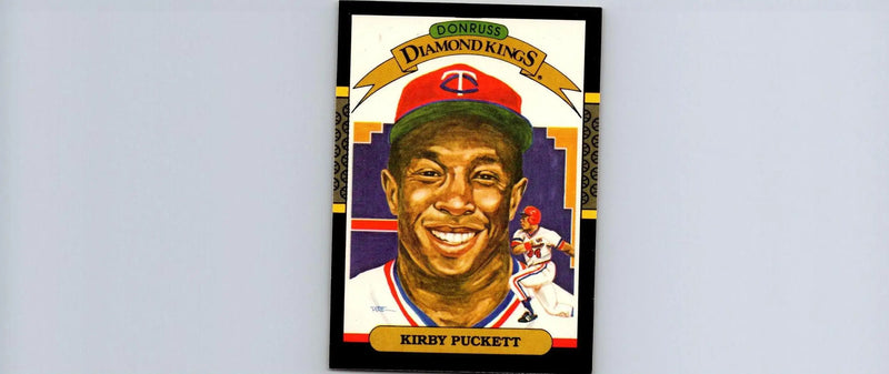 1987 Leaf #19 Kirby Puckett baseball card from valuable trading cards collection