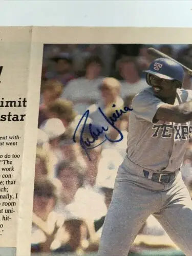 Ruben Sierra signed photo with JSA certification for baseball memorabilia collectors