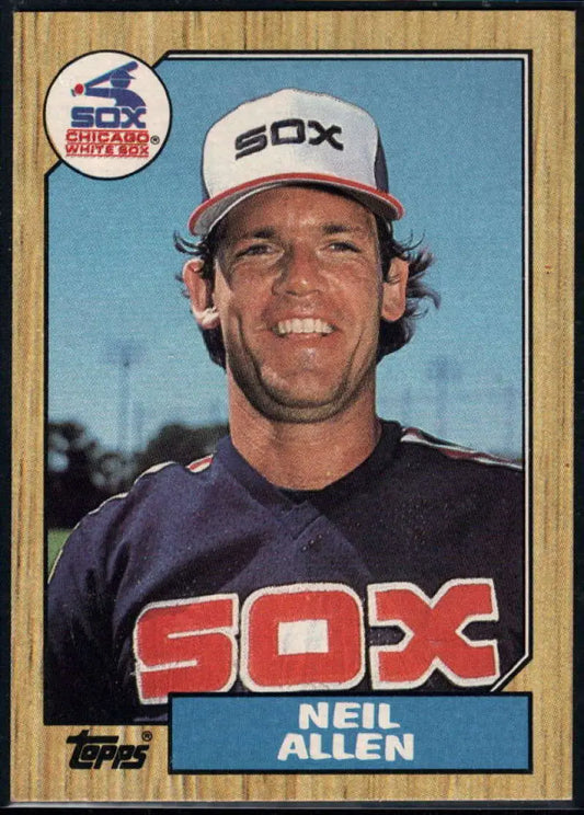 1987 Topps #113 Neil Allen EX Excellent Chicago White Sox Baseball Card - Baseball Card Single