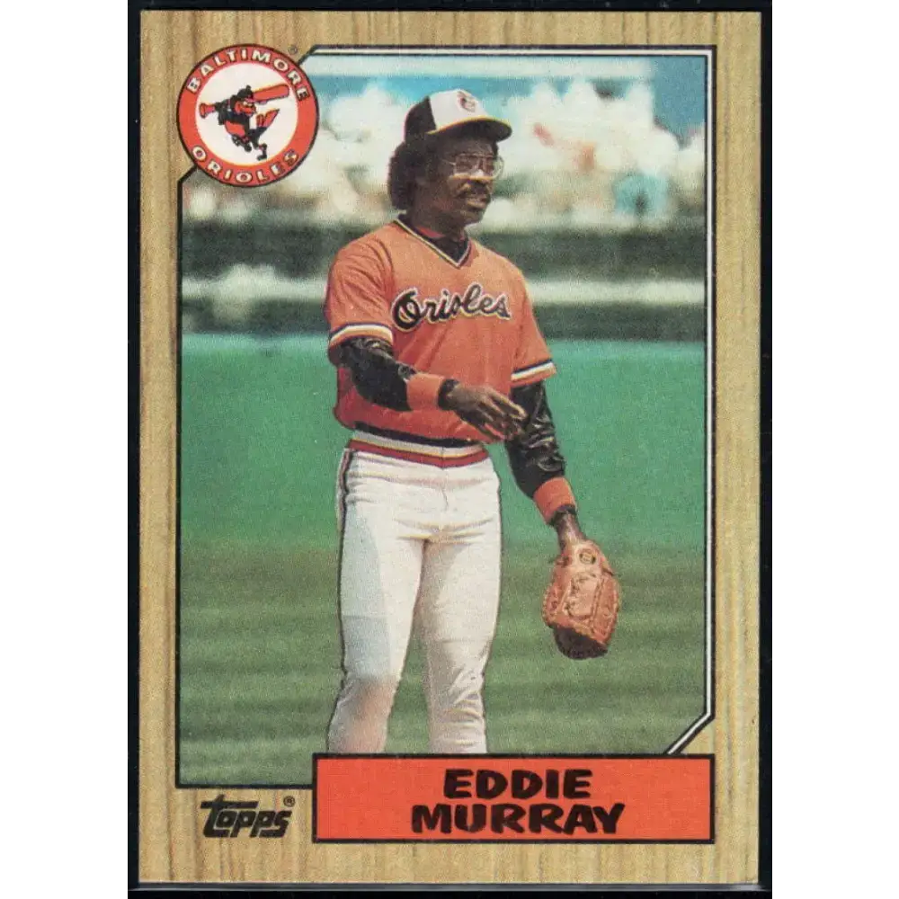 1987 Topps #120 Eddie Murray EX Excellent Baltimore Orioles Baseball Card - Baseball Card Single