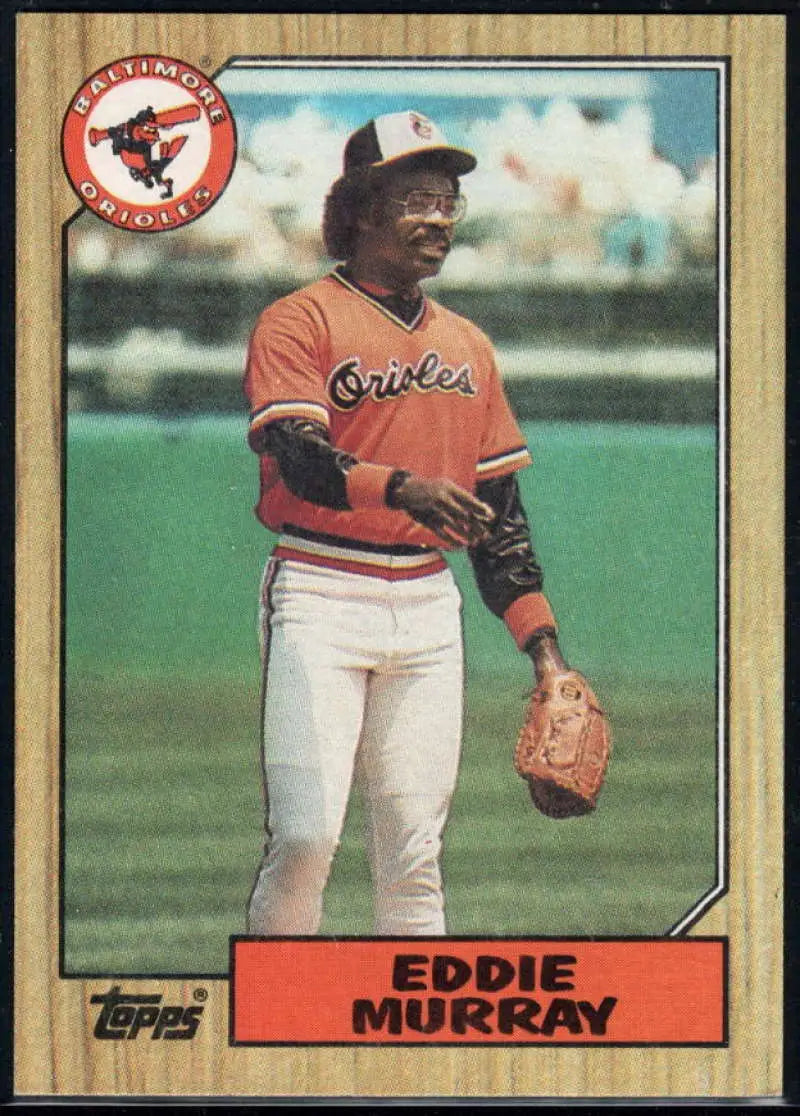 1987 Topps #120 Eddie Murray EX Excellent Baltimore Orioles Baseball Card - Baseball Card Single