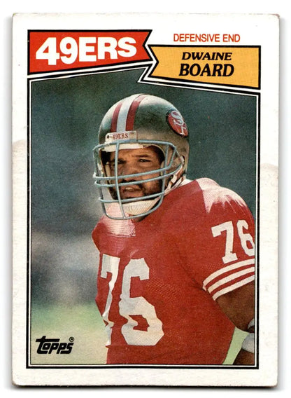1987 Topps #120b Dwaine Board - Trading Cards
