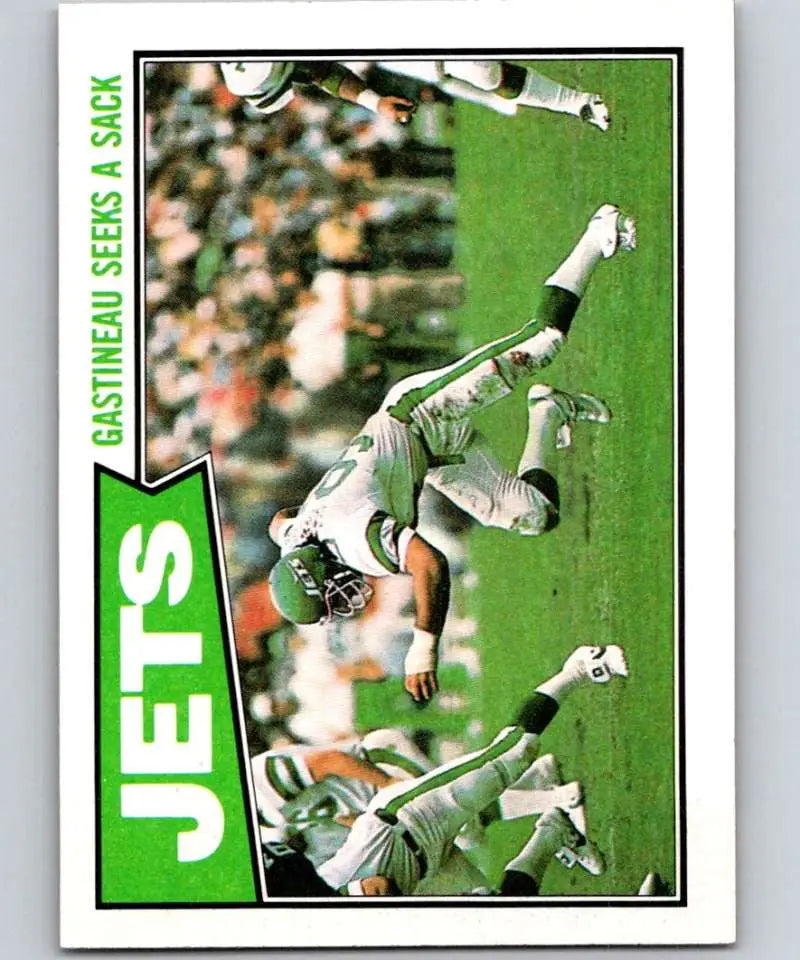 1987 Topps #126 Mark Gastineau EX Excellent New York Jets Football Card - Football Card Single