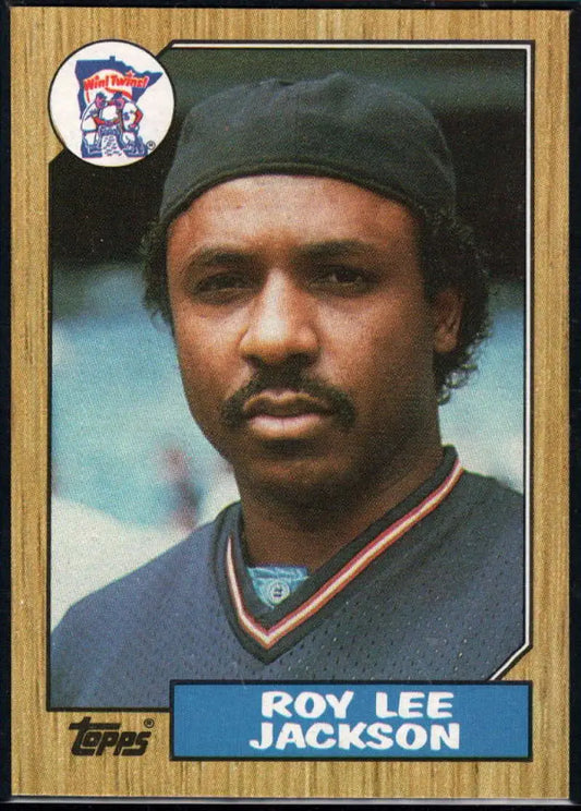 1987 Topps #138 Roy Lee Jackson EX Excellent Minnesota Twins Baseball Card - Baseball Card Single