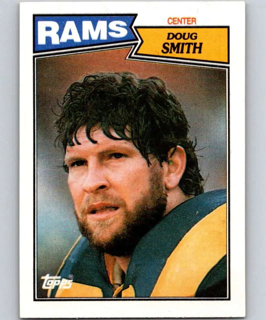 1987 Topps #151 Doug Smith EX Excellent Los Angeles Rams Football Card - Football Card Single