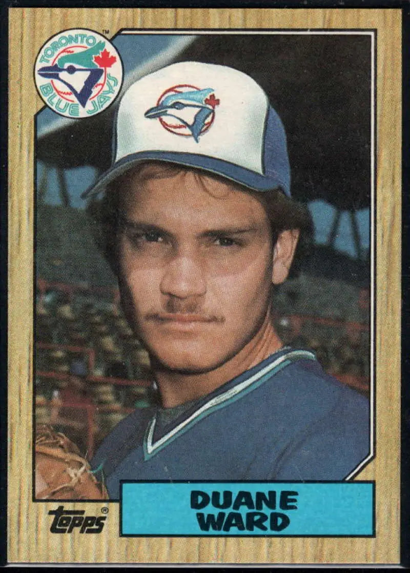 1987 Topps #153 Duane Ward EX Excellent RC Rookie Toronto Blue Jays Baseball Card - Baseball Card Single