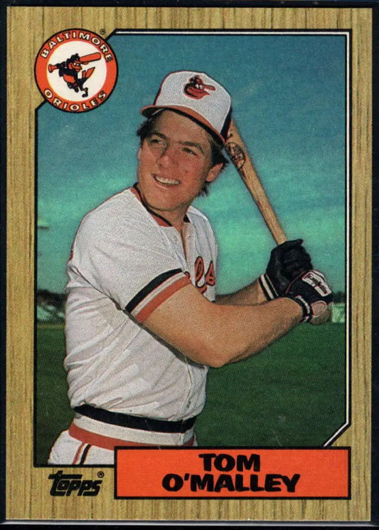 1987 Topps #154 Tom O’Malley EX Excellent Baltimore Orioles Baseball Card - Baseball Card Single