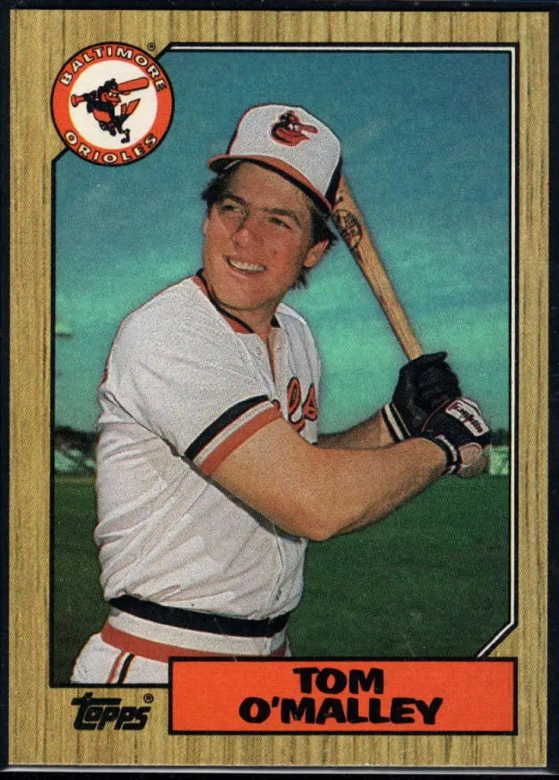 1987 Topps #154 Tom O’Malley EX Excellent Baltimore Orioles Baseball Card - Baseball Card Single