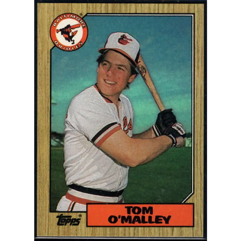 1987 Topps #154 Tom O’Malley EX Excellent Baltimore Orioles Baseball Card - Baseball Card Single