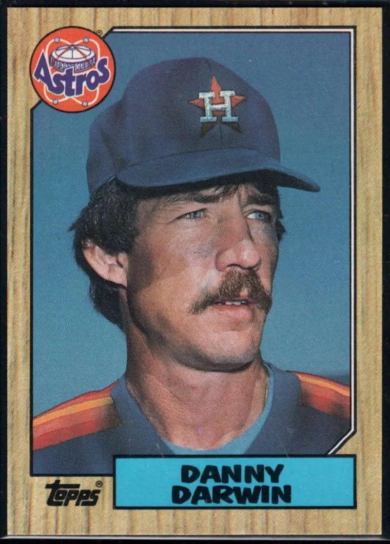1987 Topps #157 Danny Darwin EX Excellent Houston Astros Baseball Card - Baseball Card Single