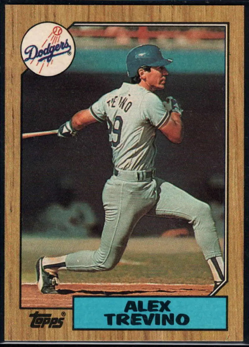 1987 Topps #173 Alex Trevino EX Excellent Los Angeles Dodgers Baseball Card - Baseball Card Single