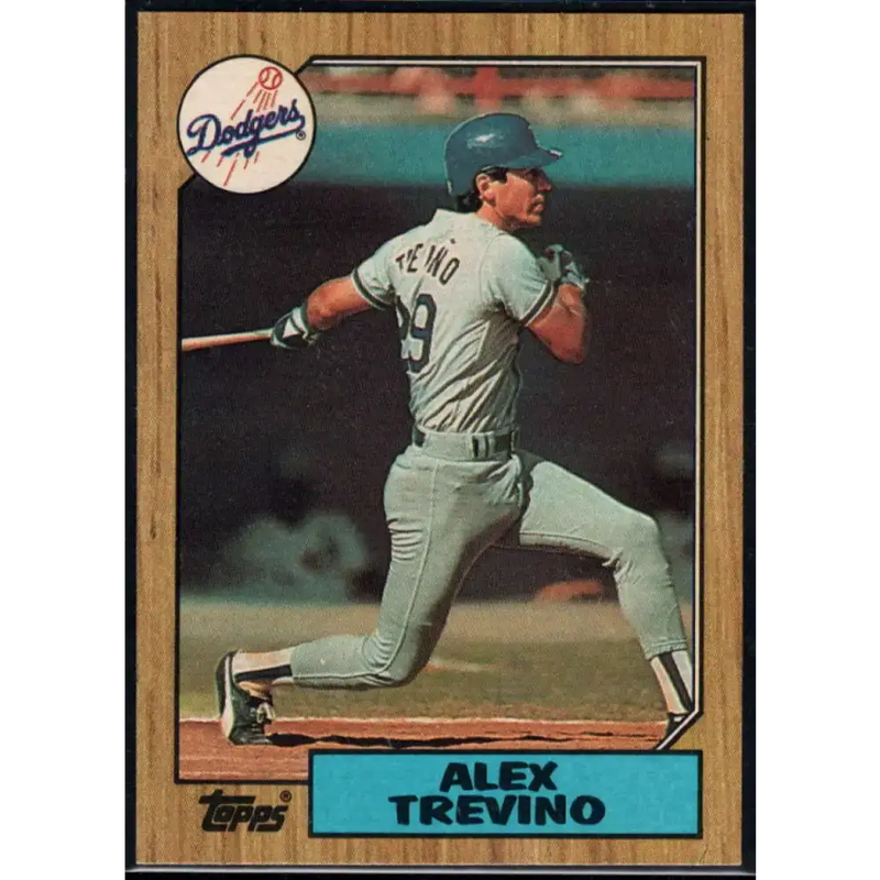 1987 Topps #173 Alex Trevino EX Excellent Los Angeles Dodgers Baseball Card - Baseball Card Single