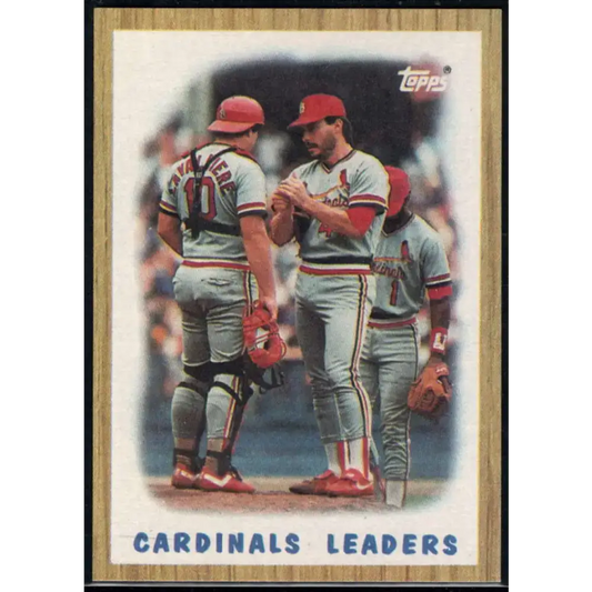 1987 Topps #181 Mike LaValliere/Ray Soff EX Excellent St. Louis Cardinals Baseball Card - Baseball Card Single