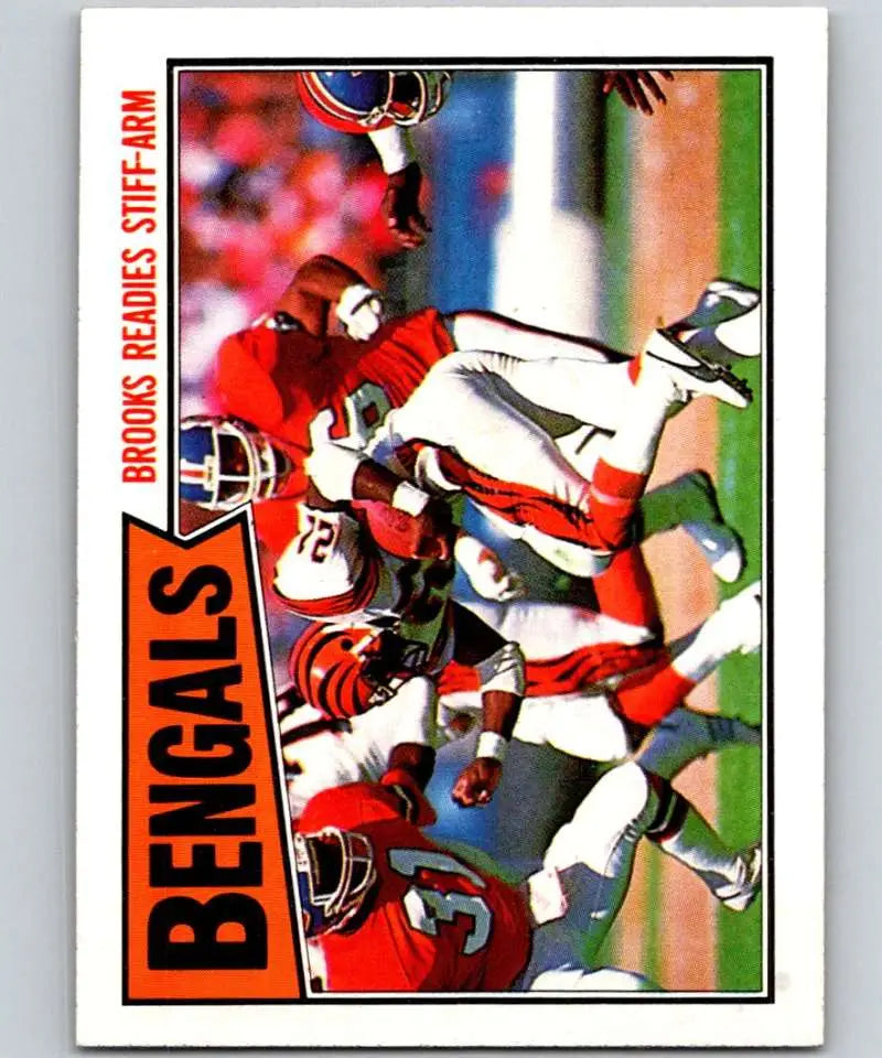 1987 Topps #184 James Brooks EX Excellent Cincinnati Bengals Football Card - Football Card Single