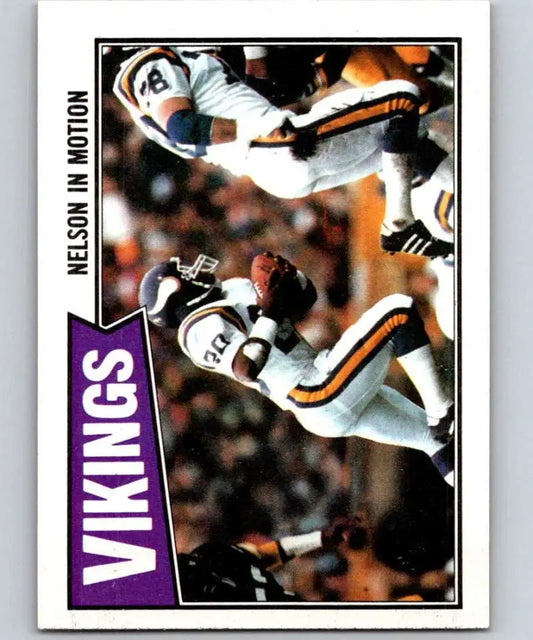 1987 Topps #198 Darrin Nelson EX Excellent Minnesota Vikings Football Card - Football Card Single