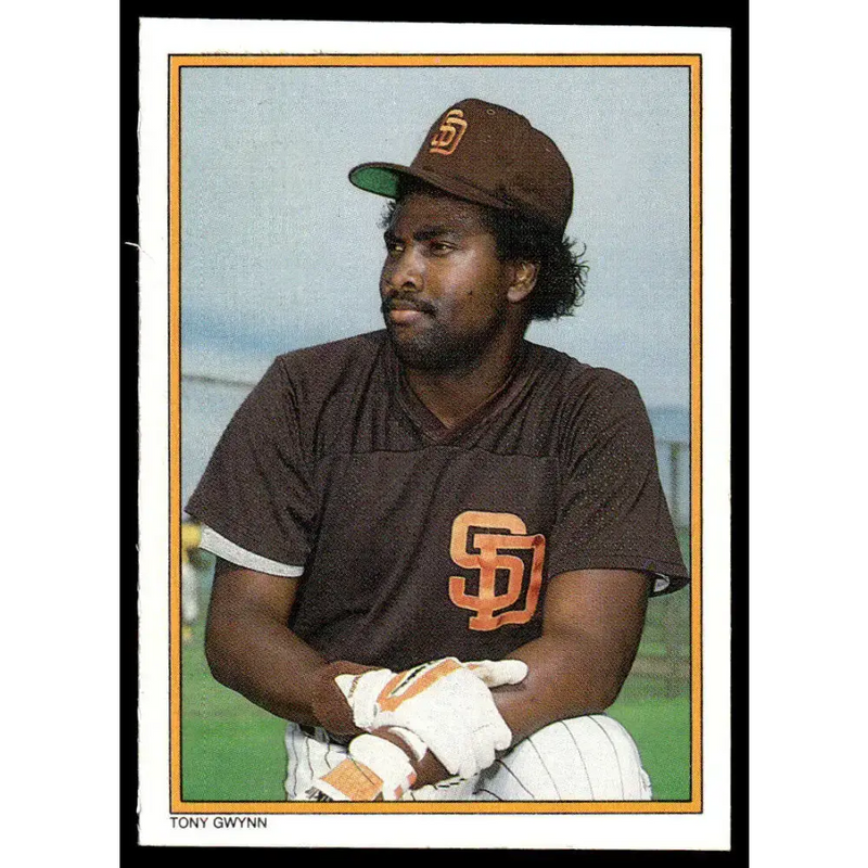 1987 Topps #2 Tony Gwynn NM/MT San Diego Padres Baseball Card - Baseball Card Single