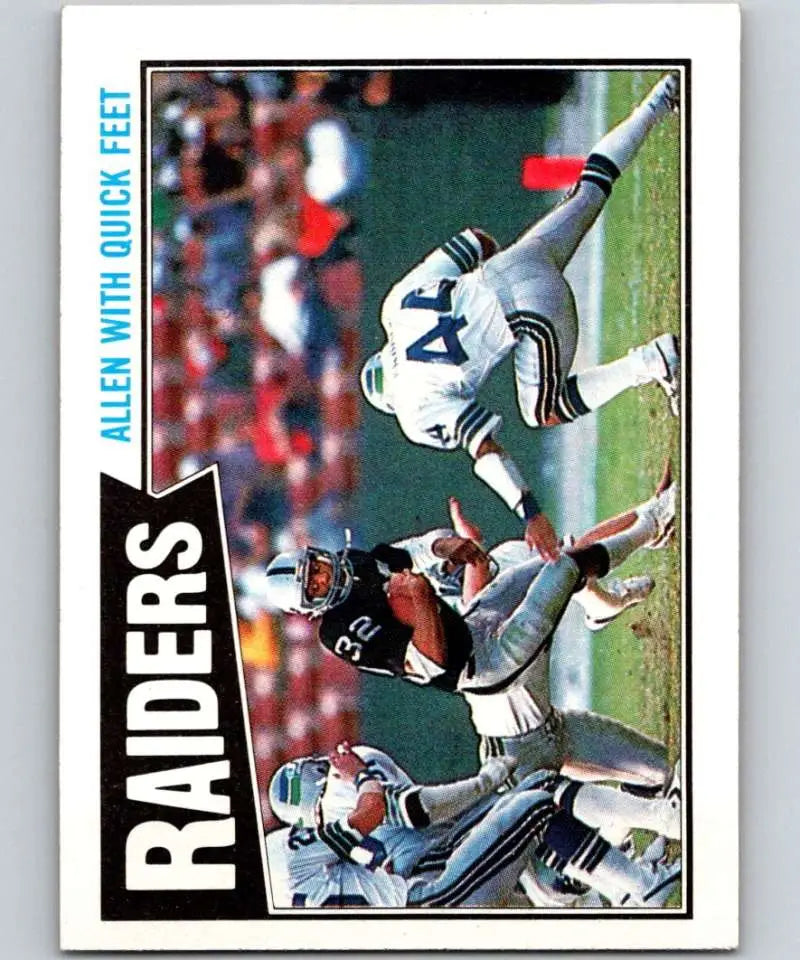 1987 Topps #213 Marcus Allen EX Excellent Los Angeles Raiders Football Card - Football Card Single