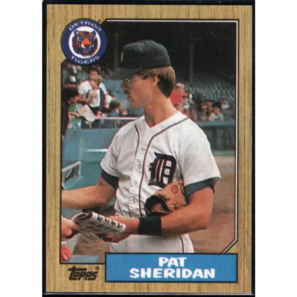 1987 Topps #234 Pat Sheridan EX Excellent Detroit Tigers Baseball Card - Baseball Card Single