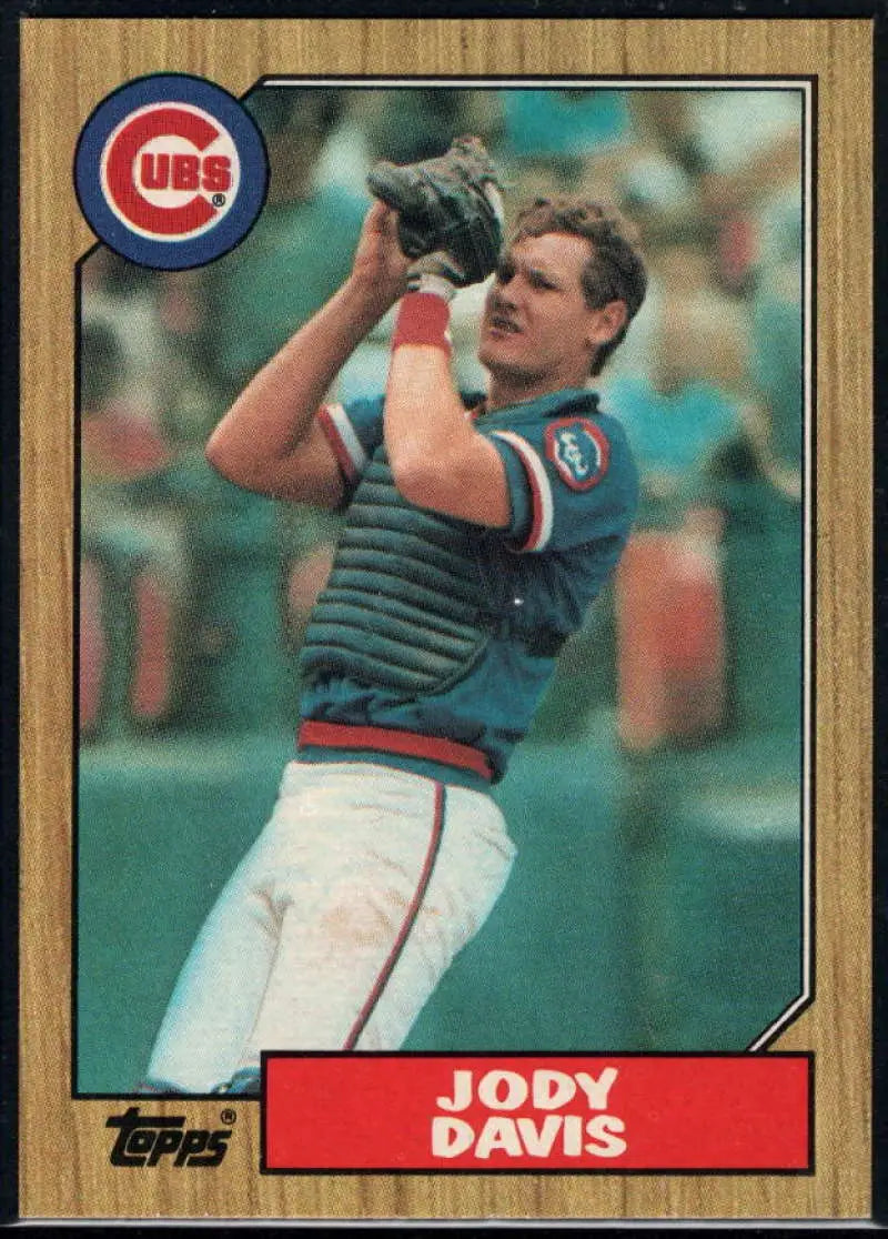 1987 Topps #270 Jody Davis EX Excellent Chicago Cubs Baseball Card - Baseball Card Single