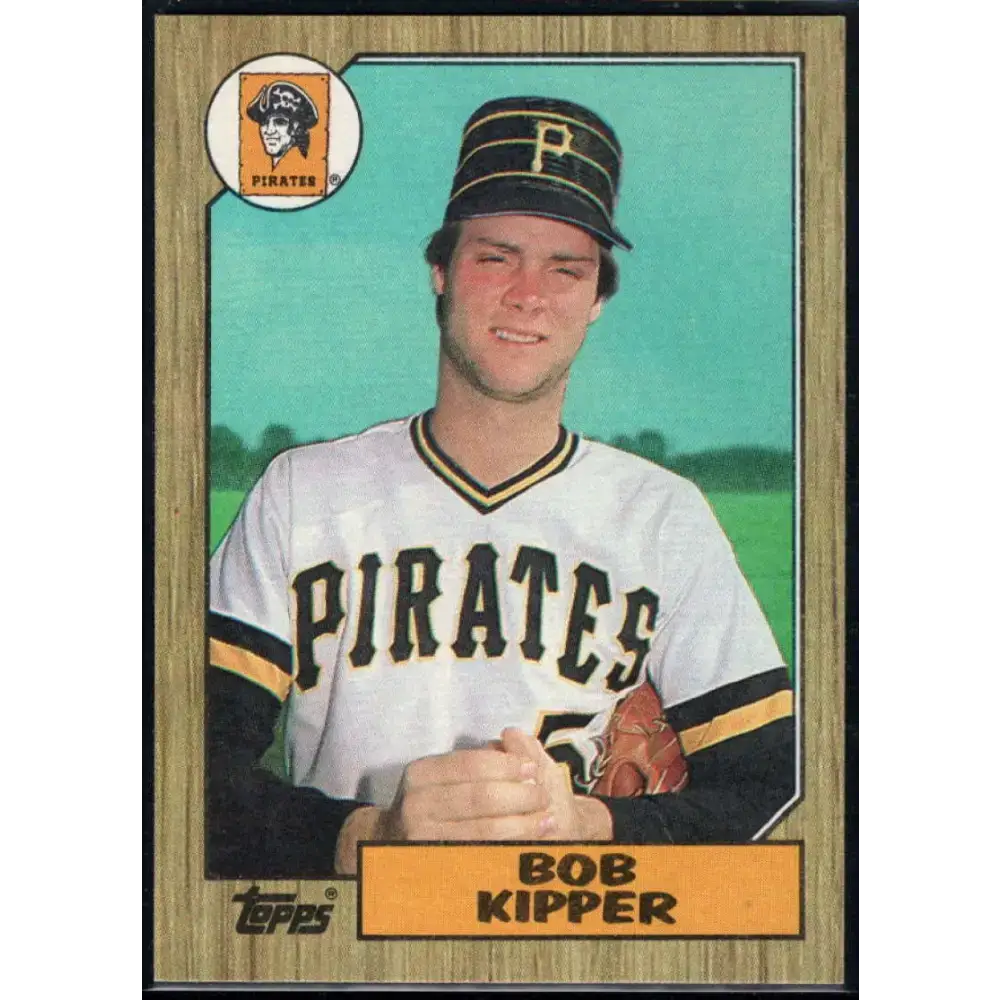 1987 Topps #289 Bob Kipper EX Excellent Pittsburgh Pirates Baseball Card - Baseball Card Single