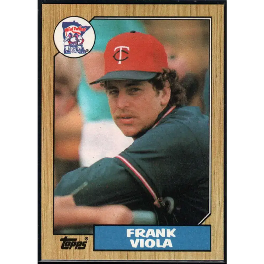 1987 Topps #310 Frank Viola EX Excellent Minnesota Twins Baseball Card