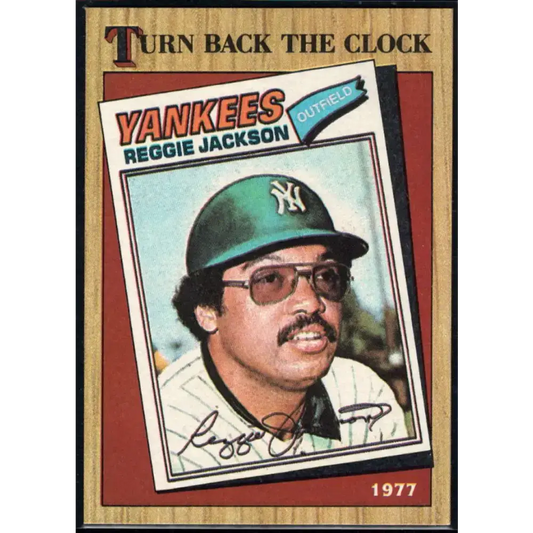1987 Topps #312 Reggie Jackson EX Excellent New York Yankees Baseball Card - Baseball Card Single