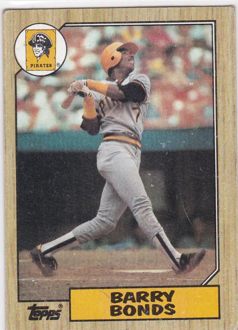 1987 Topps #320 Barry Bonds RC Pittsburgh Pirates - Baseball Card Single