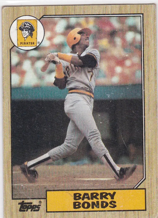 1987 Topps #320 Barry Bonds RC Pittsburgh Pirates - Baseball Card Single