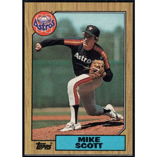 1987 Topps #330 Mike Scott EX Excellent Houston Astros Baseball Card