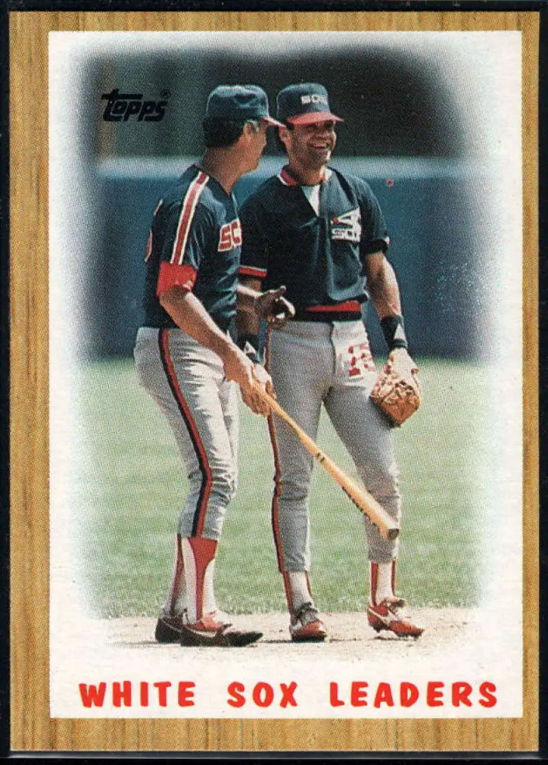 1987 Topps #356 White Sox Team EX Excellent Chicago White Sox Baseball Card - Baseball Card Single