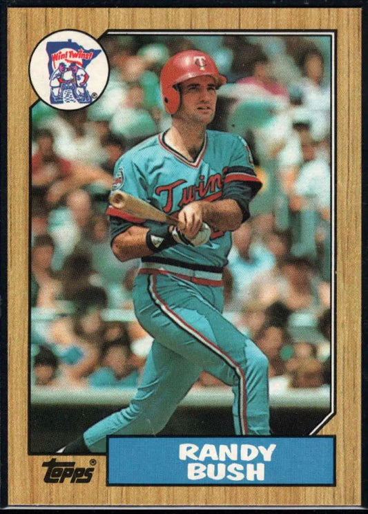 1987 Topps #364 Randy Bush EX Excellent Minnesota Twins Baseball Card