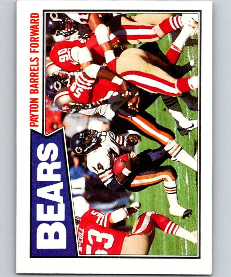 1987 Topps #43 Walter Payton EX Excellent Chicago Bears Football Card - Football Card Single