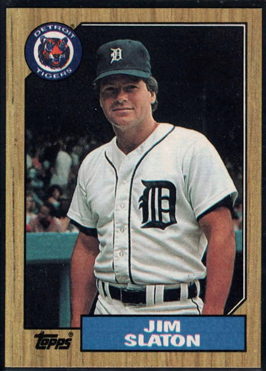 1987 Topps #432 Jim Slaton EX Excellent Detroit Tigers Baseball Card - Baseball Card Single