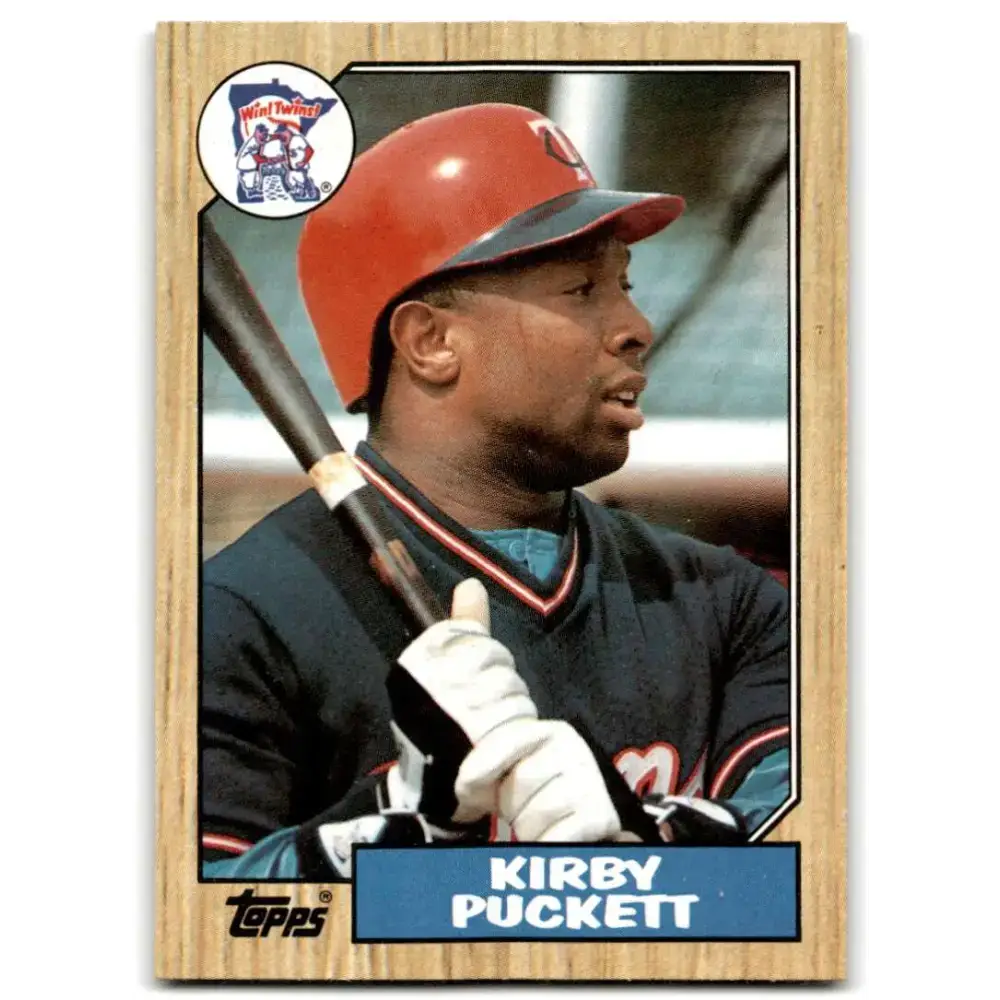 1987 Topps #450 Kirby Puckett EX Excellent Minnesota Twins Baseball Card - Baseball Card Single