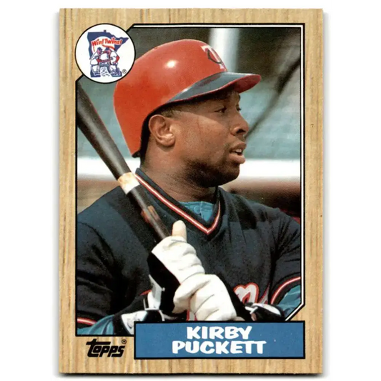 1987 Topps #450 Kirby Puckett EX Excellent Minnesota Twins Baseball Card