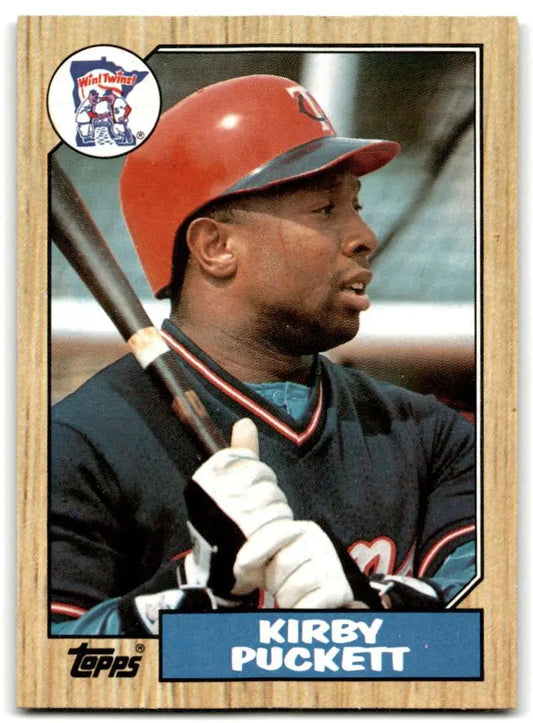 1987 Topps #450 Kirby Puckett EX Excellent Minnesota Twins Baseball Card - Baseball Card Single