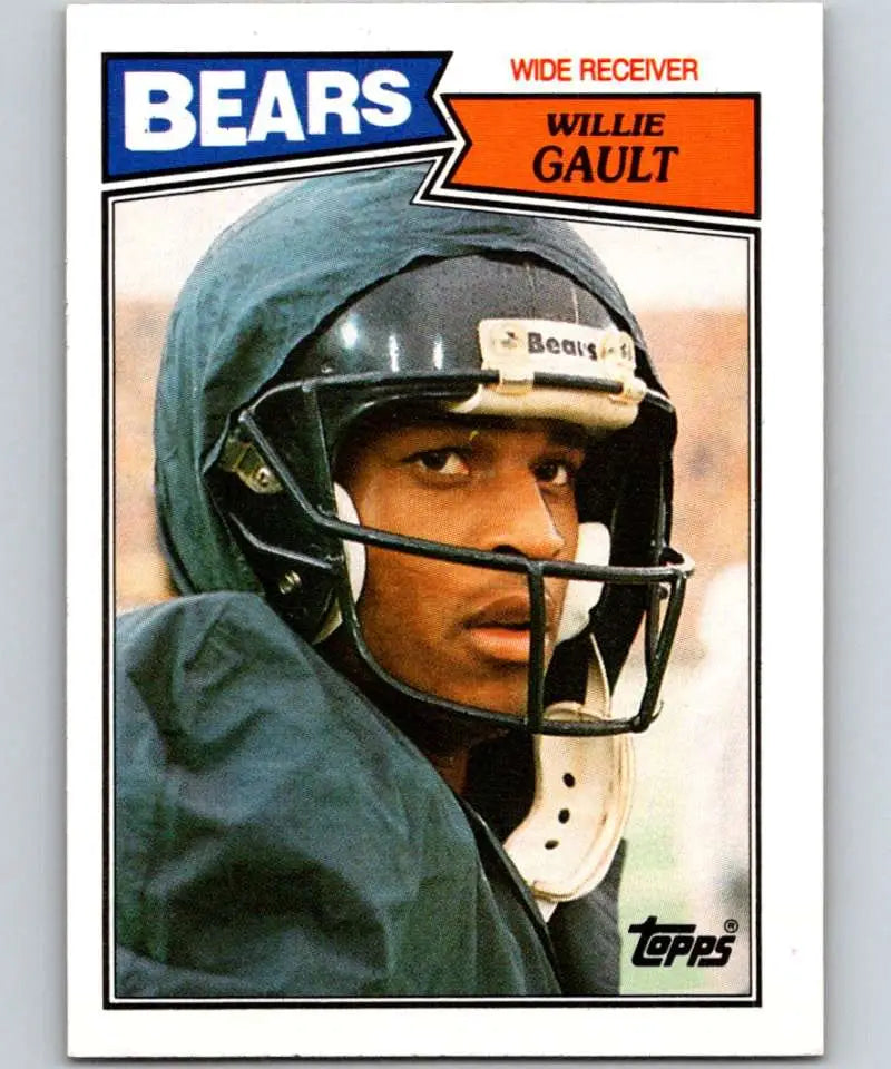 1987 Topps #48 Willie Gault EX Excellent Chicago Bears Football Card - Football Card Single